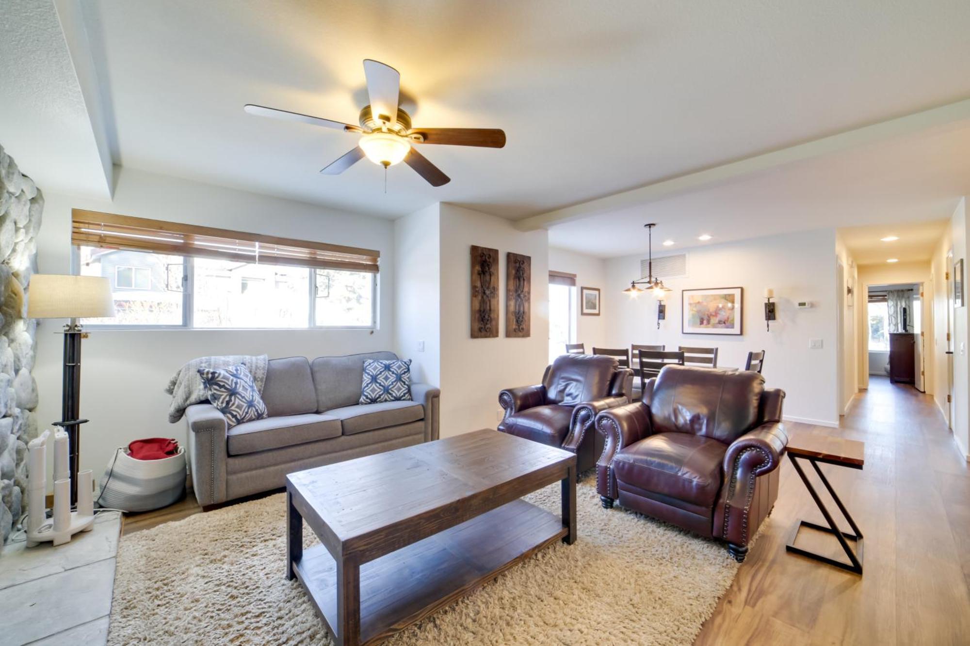 Snowcreek Resort Condo With Deck At Mammoth Mountain ماموث لاكيس المظهر الخارجي الصورة