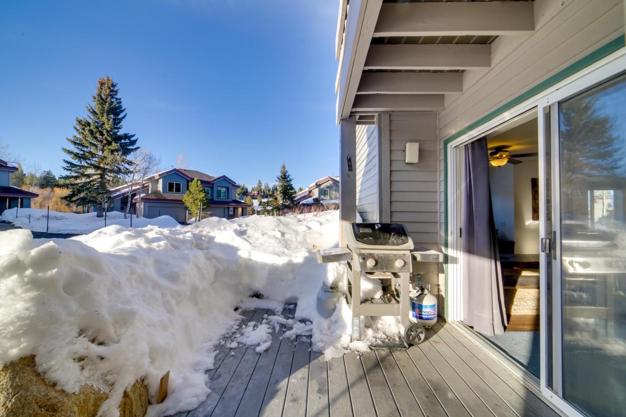 Snowcreek Resort Condo With Deck At Mammoth Mountain ماموث لاكيس المظهر الخارجي الصورة